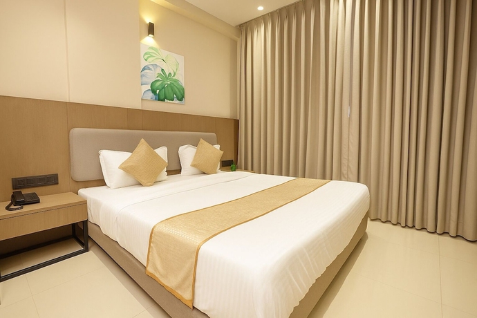 Imagen de la habitación del Hotel M Square Express, Indore. Foto 10