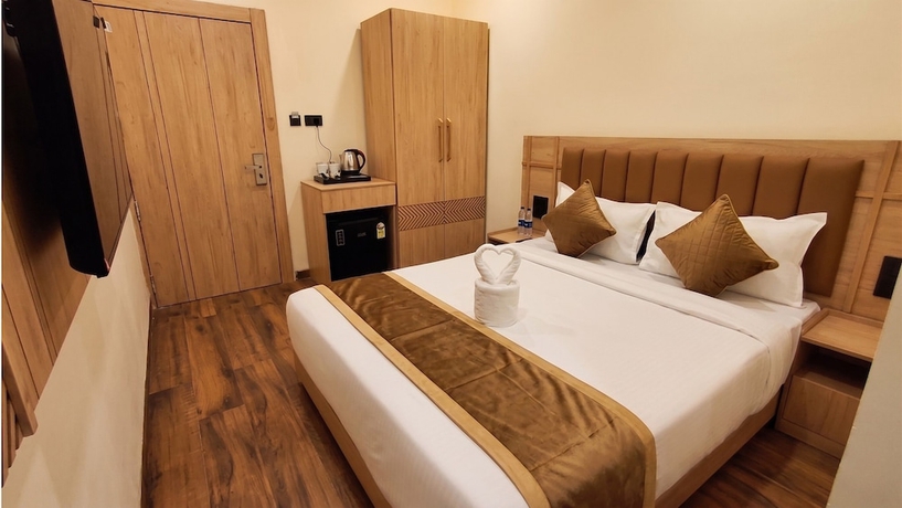 Imagen de la habitación del Hotel M Square Express, Jabalpur. Foto 4
