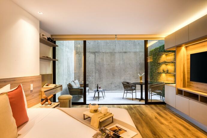 Imagen de la habitación del Hotel M217 Polanco by Zen Living. Foto 11