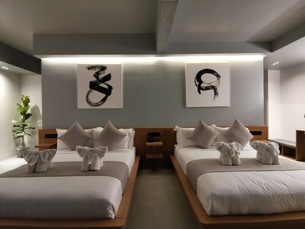 Imagen de la habitación del Hotel M5. Foto 12