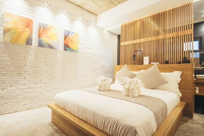 Imagen de la habitación del Hotel M5. Foto 16