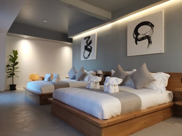 Imagen de la habitación del Hotel M5. Foto 21