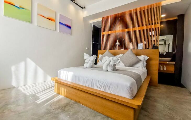 Imagen de la habitación del Hotel M5. Foto 23