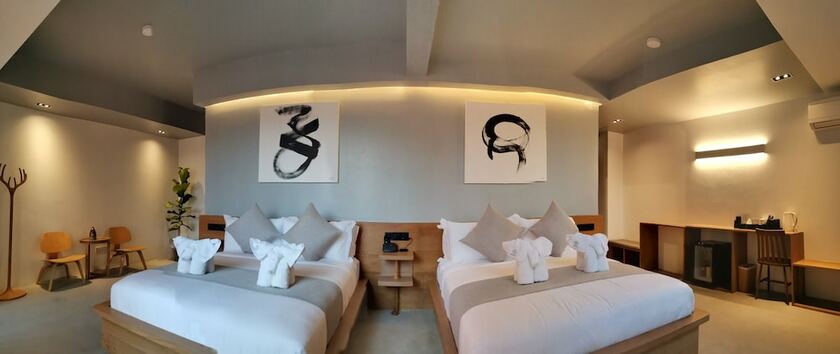 Imagen de la habitación del Hotel M5. Foto 30