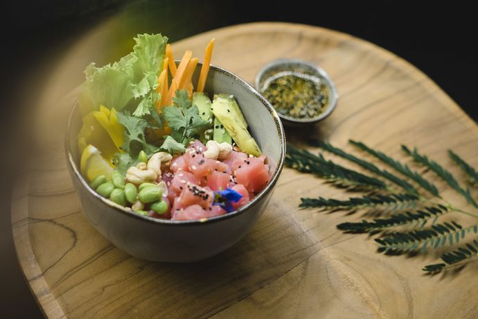 Imagen del bar/restaurante del Hotel MAJO Private Villas. Foto 5