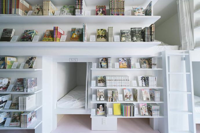 Imagen de los interiores del Hotel MANGA ART HOTEL, TOKYO - Hostel. Foto 14