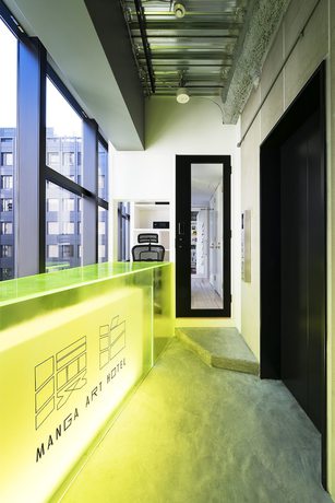 Imagen de los interiores del Hotel MANGA ART HOTEL, TOKYO - Hostel. Foto 17