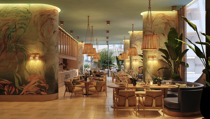 Imagen del bar/restaurante del Hotel ME Malta. Foto 2