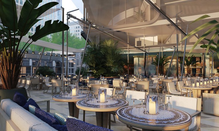 Imagen del bar/restaurante del Hotel ME Malta. Foto 3