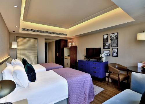 Imagen de la habitación del Hotel MEHOOD LESTIE Hotel (Shanghai Xujiahui Wukang Road). Foto 9