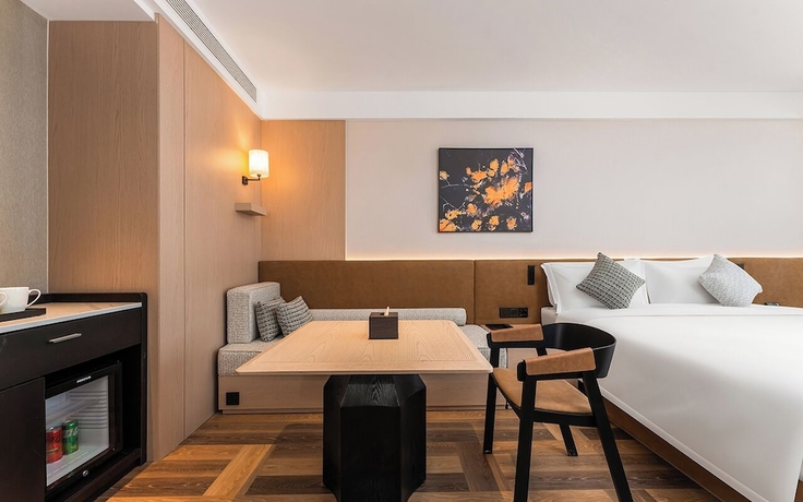 Imagen de la habitación del Hotel MEHOOD LESTIE Qingdao Vientiane. Foto 4
