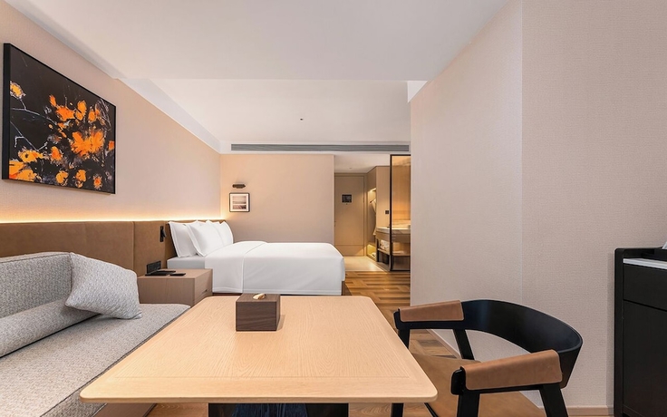 Imagen de la habitación del Hotel MEHOOD LESTIE Qingdao Vientiane. Foto 5