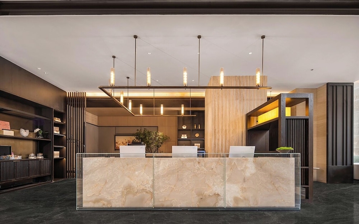 Imagen de los interiores del Hotel MEHOOD LESTIE Qingdao Vientiane. Foto 14