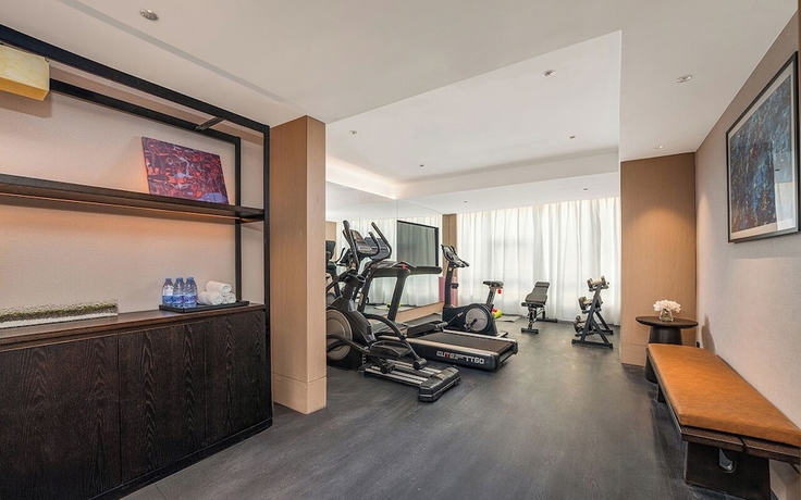 Imagen de los interiores del Hotel MEHOOD LESTIE Qingdao Vientiane. Foto 15