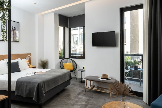 Imagen de la habitación del Hotel MELO Athens. Foto 16