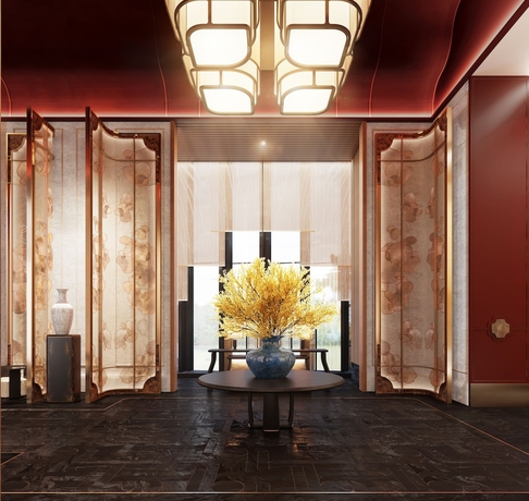 Imagen de los interiores del Hotel MGM Reserve Qingdao. Foto 15