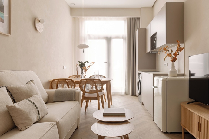 Imagen de la habitación del Hotel MH Apartments Central Valencia. Foto 15