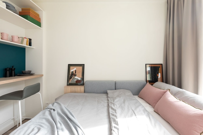 Imagen de la habitación del Hotel MILESTONE Krakow Center Student Living. Foto 4