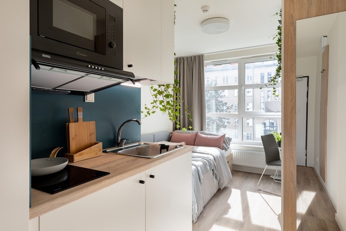 Imagen de la habitación del Hotel MILESTONE Krakow Center Student Living. Foto 5