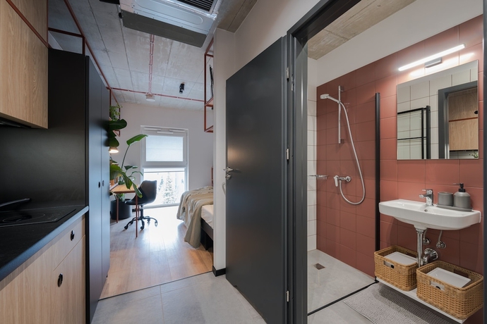 Imagen de la habitación del Hotel MILESTONE Wrocław Fabryczna. Foto 5