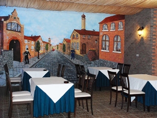 Imagen del bar/restaurante del Hotel MIR, Kiev. Foto 5