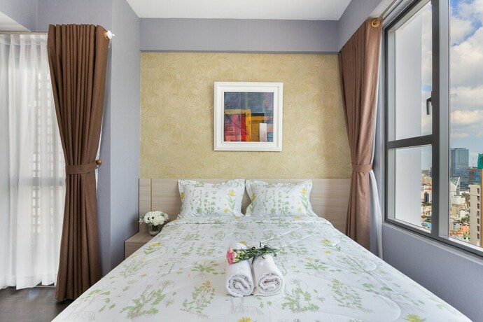 Imagen de la habitación del Hotel MK Rivergate Apartment. Foto 4