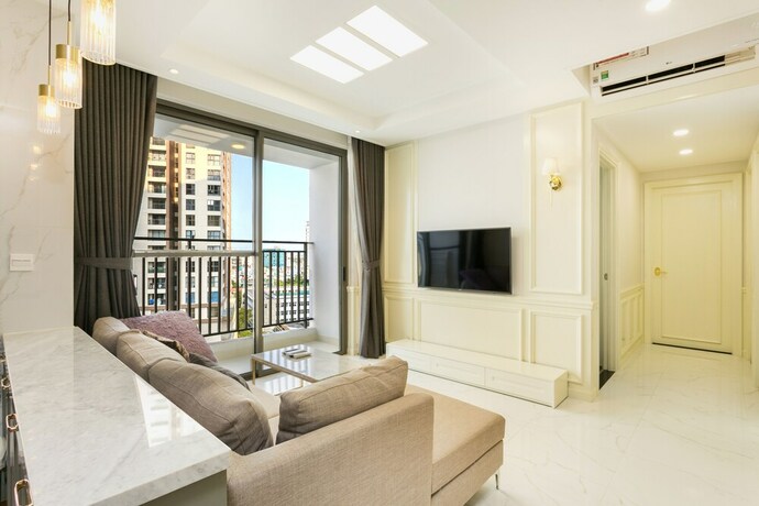 Imagen de la habitación del Hotel MK Rivergate Apartment. Foto 8