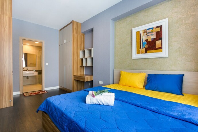 Imagen de la habitación del Hotel MK Rivergate Apartment. Foto 11