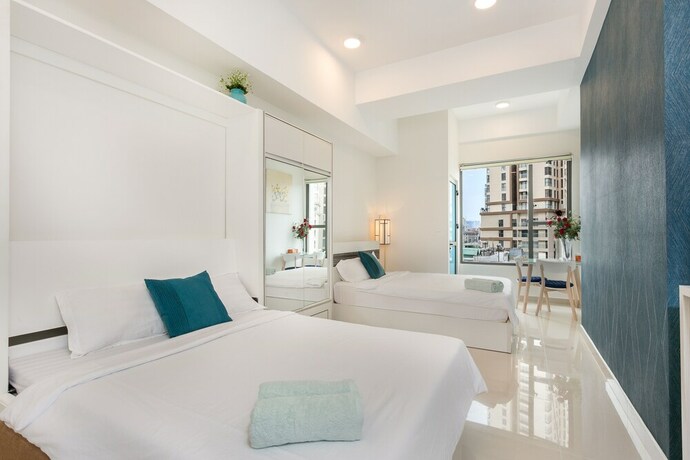 Imagen de la habitación del Hotel MK Rivergate Apartment. Foto 16