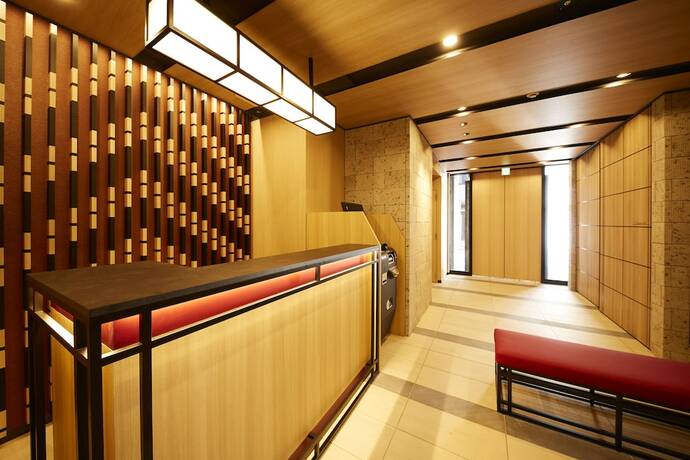 Imagen de los interiores del Hotel MONday Apart NIHOMBASHI NINGYOCHO. Foto 31