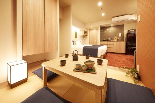 Imagen de la habitación del Hotel MONday Apart Premium KYOTO Station. Foto 18