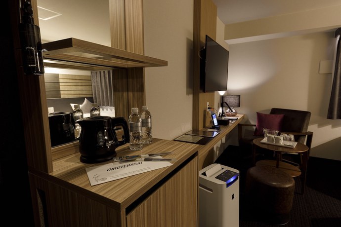 Imagen de la habitación del Hotel MONday Apart Premium KYOTO Station Kamogawa. Foto 8