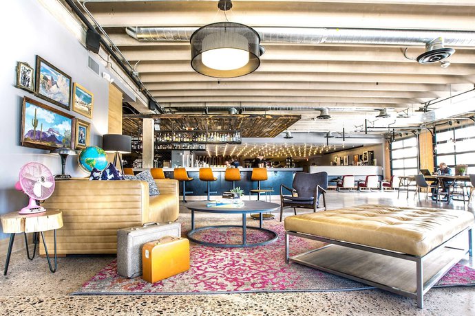 Imagen de los interiores del Hotel MOXY Phoenix Tempe/ASU Area. Foto 8