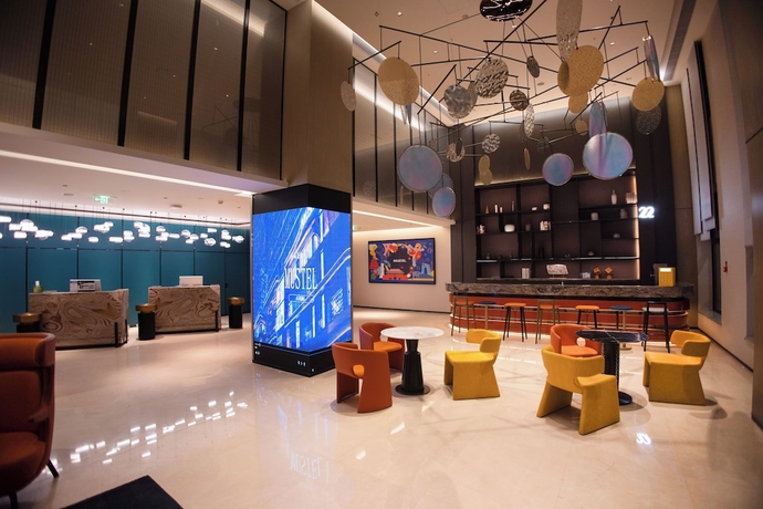 Imagen de los interiores del Hotel MUSTEL of Beijing Mentougou. Foto 11
