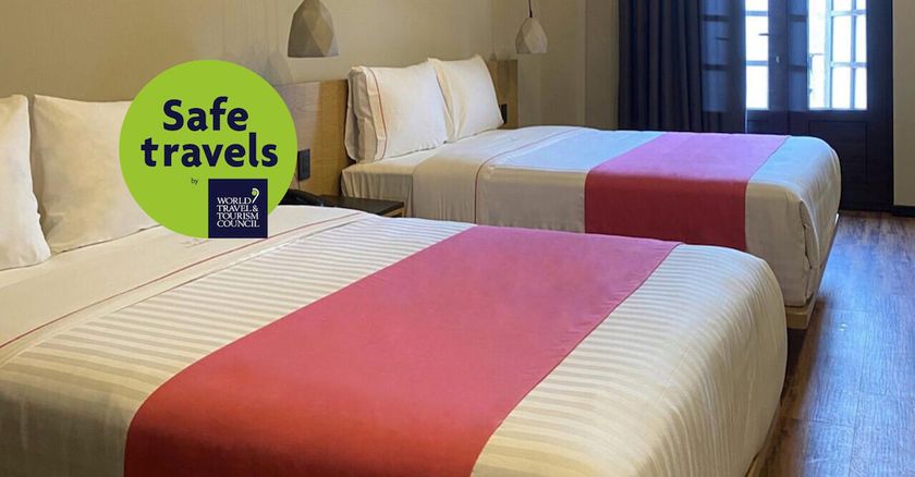 Imagen de la habitación del Hotel MX Centro. Foto 15