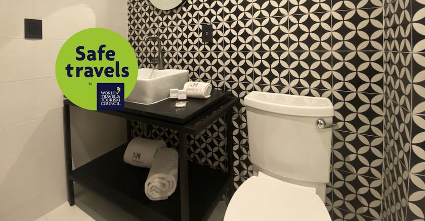 Imagen de la habitación del Hotel MX Centro. Foto 17