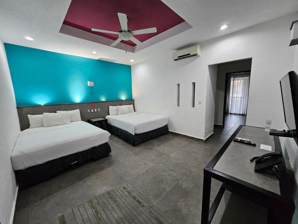 Imagen de la habitación del Hotel MX portal maya. Foto 9