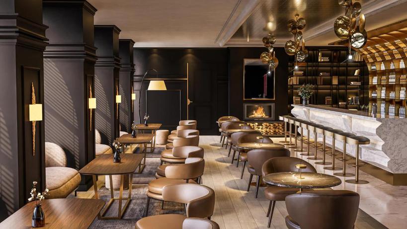 Imagen del bar/restaurante del Hotel MYTHIC SANA Downtown Suites. Foto 2
