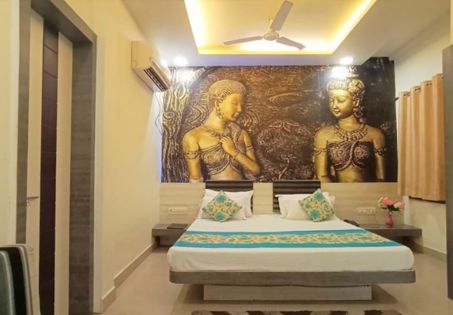Imagen de la habitación del Hotel Maa Ganga palace, Bhopal. Foto 12