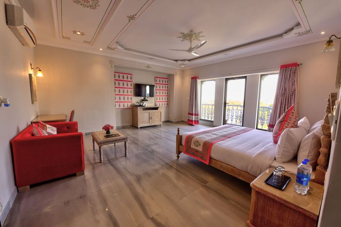 Imagen de la habitación del Hotel Maan Vilas By Stone Wood Udaipur. Foto 10