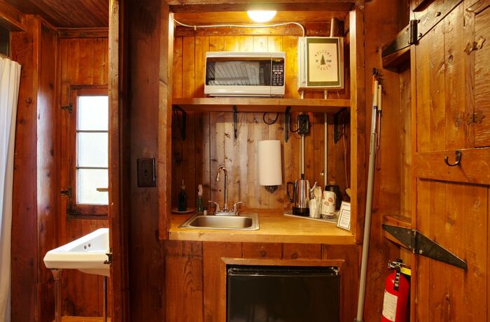 Imagen de la habitación del Hotel Mackinaw Timbers Cabins. Foto 13