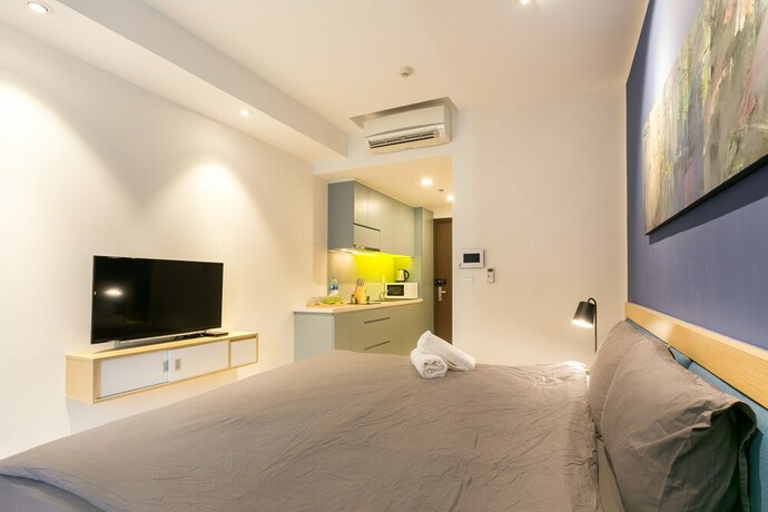 Imagen de la habitación del Hotel Macy Studio Apartment. Foto 22