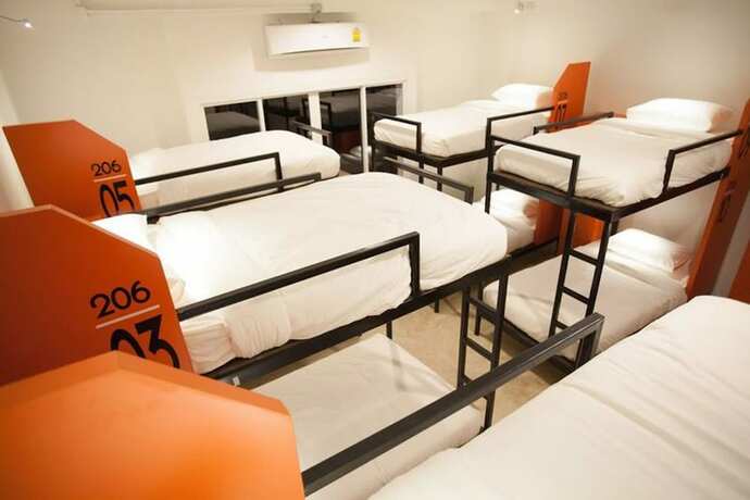 Imagen de la habitación del Hotel Mad Monkey Chiang Mai - Hostel. Foto 19