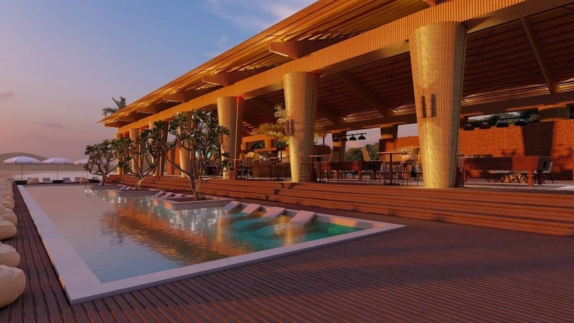 Imagen de la piscina del Hotel Mad Monkey Kampot. Foto 14