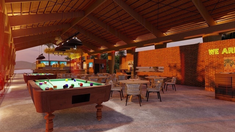 Imagen del bar/restaurante del Hotel Mad Monkey Kampot. Foto 9