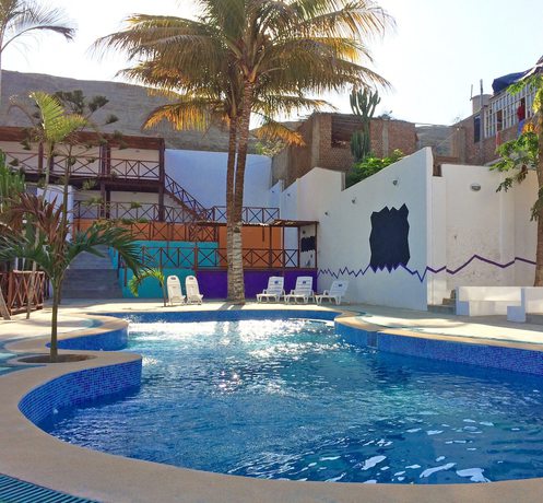 Imagen de la piscina del Hotel MadWoods Hostel. Foto 20