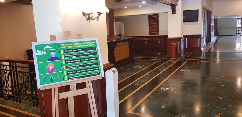 Imagen de los interiores del Hotel Madhuban, kairwangaon. Foto 18