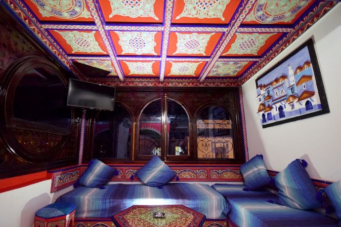 Imagen de la habitación del Hotel Madrid, Chefchauen. Foto 6