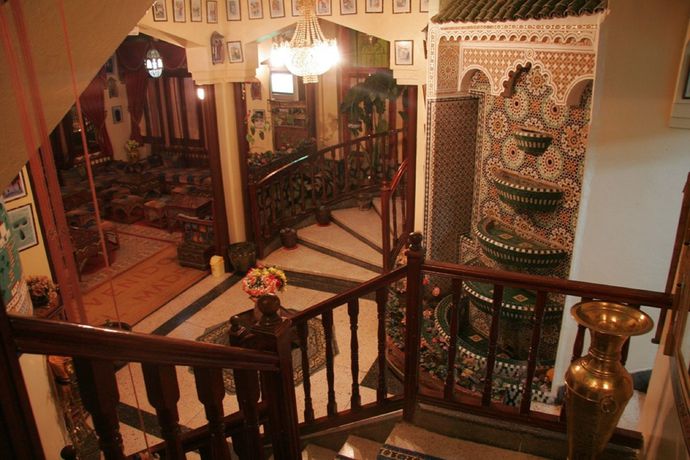 Imagen de los interiores del Hotel Madrid, Chefchauen. Foto 16