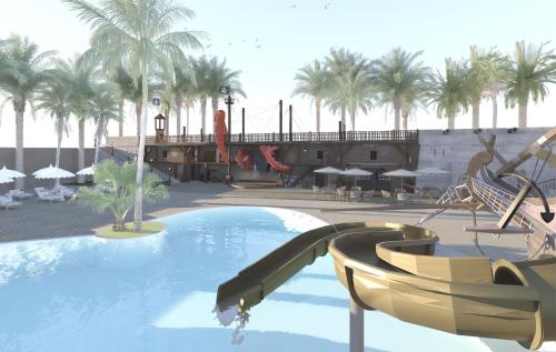 Imagen de la piscina del Hotel Magic Pirates Island. Foto 19